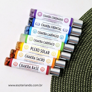 Linha equilíbrio 7 chakras