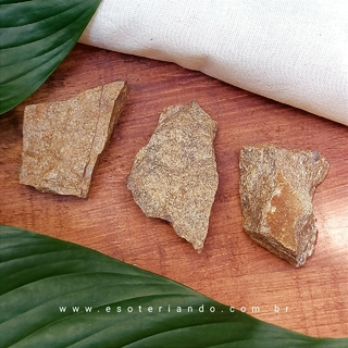 Pedra Bronzita Bruta - Super amuleto de Proteção