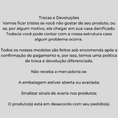 POLITICA DE TROCA E DEVOLUÇÃO