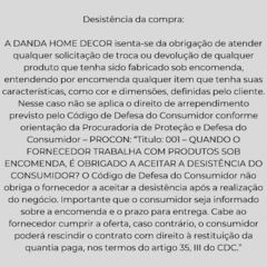 POLITICA DE TROCA E DEVOLUÇÃO - dandahomedecor