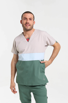 Ambo Tricolor Cemento - comprar online