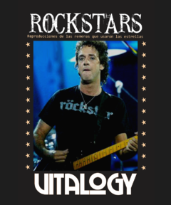 Rockstar / (Gustavo Cerati T-Shirt) - Vitalogy