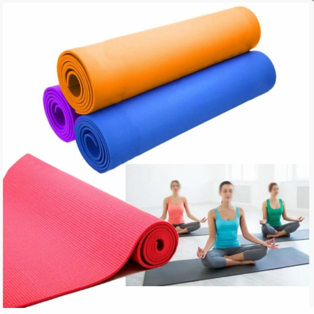 Tapete Yoga Pilates Alongamento Exercício 4mm