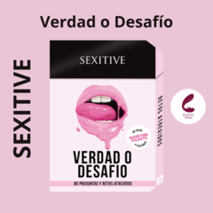 Juego de cartas Verdad o Desafío marca Sexitive