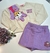 Conjunto margarida com shorts saia Momi - Kids Dreams Moda Infantil