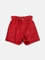 Shorts em sarja vermelho Animê