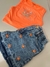 Conjunto Verão Freedom Orange Petit Cherie - comprar online