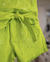 Conjunto verde em tecido bordado Petit Cherie - comprar online