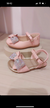 Sandália rosa strass pampili - comprar online