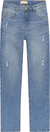 Calça jeans menina com elastano e regulagem na cintura Charpey