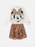 Conjunto minnie com saia em paete Animê - comprar online