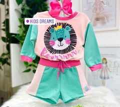 Conjunto Leão Mon Sucre inverno 2022 - Kids Dreams Moda Infantil