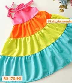 Vestido Arco ÍRIS Siri Kids na internet