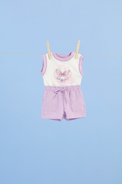 Conjunto Body e shorts Petit Cherie - Kids Dreams Moda Infantil