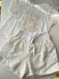 Conjunto petit cherie Love Branco Celebration - comprar online