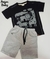 CONJUNTO CAMISETA/BERMUDA MOLETINHO MASC CHIC - Kids Dreams Moda Infantil