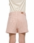 Shorts saia prega color Rose Poah Noah - comprar online