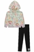 Conjunto Rainbow de jaqueta em moletom com legging Termoskin Kukie - comprar online