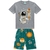 Pijama Camiseta e Bermuda em malha Kyly - comprar online