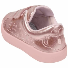 Tenis rosa metalizado sale
