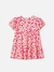 Vestido de Flores Rosa Neon Animê - comprar online