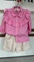 Camisa em tricoline Rosa Charpey - comprar online