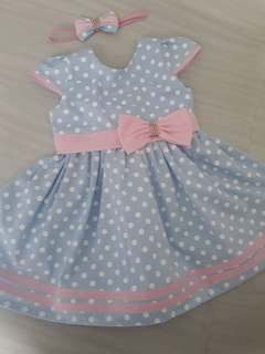 Vestido Infantil galinha pintadinha - Flora Vestindo Sonhos