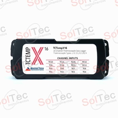 Data Logger de Temperatura Multicanal para uso con Termocuplas de 4 a 16 canales - TCTempX - MadgeTech - comprar online