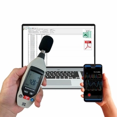 Decibelímetro Digital Data Logger - DT-8852 - CEM