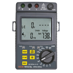 Probador Digital de RCD /GFCI / ELCB | 1612EL | SEW