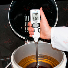 Medidor de Temperatura y Calidad de Aceite de Fritura 40°C a 200°C - DT-70 - CEM