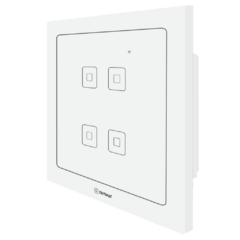 Interruptor Wi-Fi 4x4 sem neutro- 4 Botões Branco