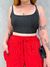 Cropped Feminino Alça Fina Suplex Plus Size na internet