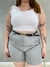 Cropped Feminino Alça Elástico Plus Size - Styllus Anas Modas