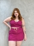 Conjunto Curto Feminino Bengaline Plus Size