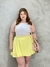 Short Saia Balone Curta Plus Size na internet