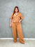 Conjunto Feminino Alfaiataria com Botões Plus Size