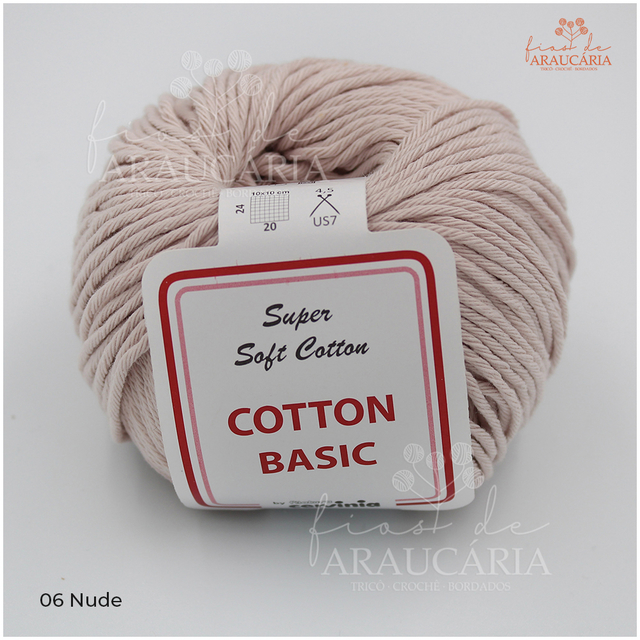 Cotton Basic - Comprar em Fios de Araucária