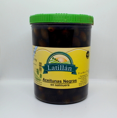 Aceitunas negras tamaño 00 salmuera 3 kg