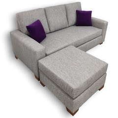 Sillon en chenille antidesgarro. Con camastro. 180x90 cm. - tienda online