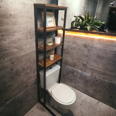 Mueble para baño estilo industrial - 60x20x180