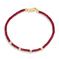 Pulseira Rubi Ouro 18k