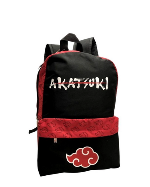 Mochila Escolar Bolsa Akatsuki Naruto Anime Preta Costas - Chic Outlet -  Economize com estilo!