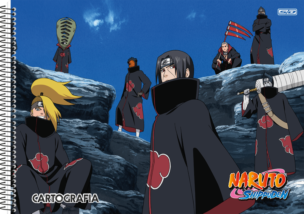 Almofada Geek:  Nuvem Akatsuki  - Naruto Shippuden - CD