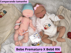 Bebe tamanho prematuro 40 cm