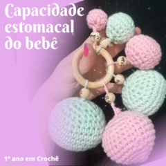 Capacidade estomacal 1.º ano do bebê. Crochê