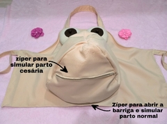 Avental simulador de parto normal e cesárea (sem bebê) - LIKA