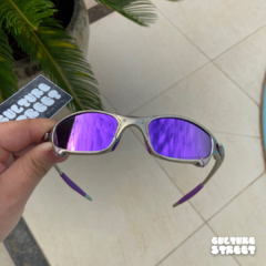 Juliet plasma Pinada - kit borracha roxo - Lentes violeta