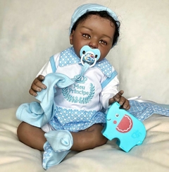 Bebe Reborn Menino Todo Em Silicone 57 Cm - Muito Realista