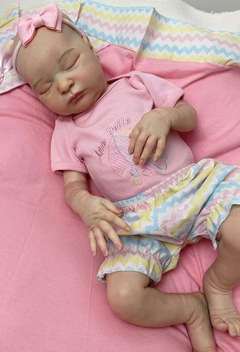 Boneca Bebê Reborn Laura Realista - Pronto Envio